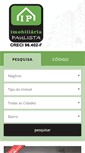 Mobile Screenshot of imobiliariapaulista.com
